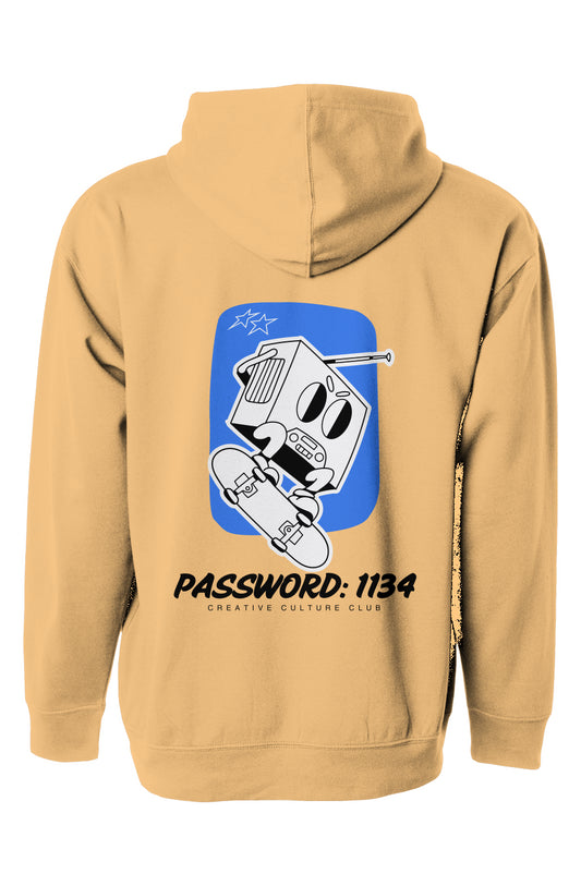 CCC-01 Password Hoodie vBlue