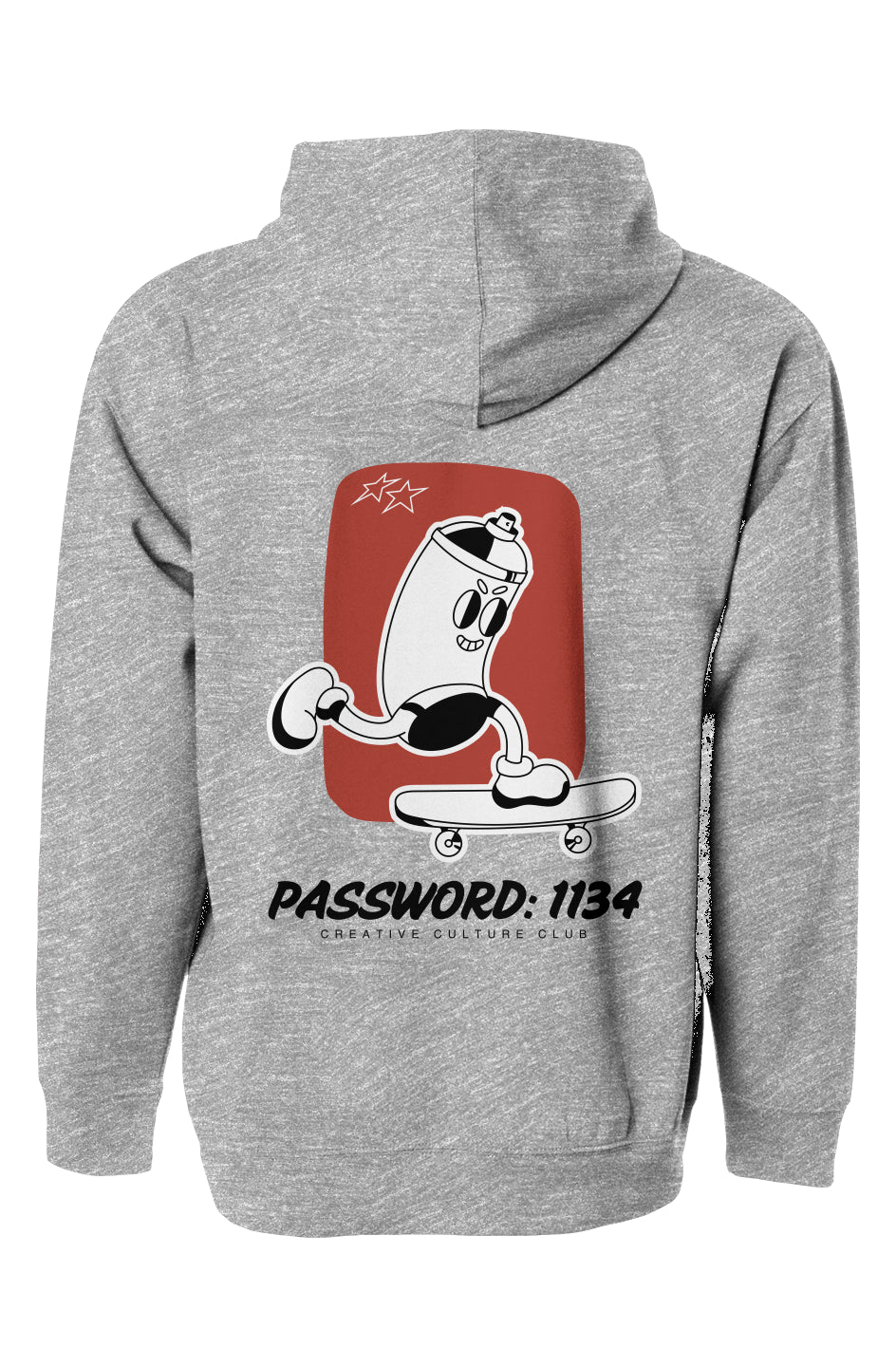 CCC-01 Password Hoodie vRed